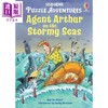 【中商原版】解谜冒险书 海上探险 Puzzle Adventures Agent Arthur on the Stormy Seas 英文原版 儿童冒险故事读物 进口童书 商品缩略图0