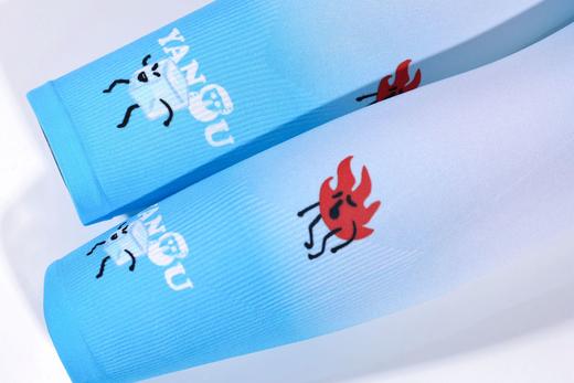 严素冰丝臂套,2025冰饮新配色KEEP CALM 袖套,速干,排汗,透气,防晒,温度调节 商品图4