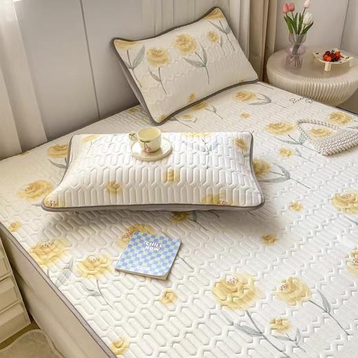 【快递包邮】红蜻蜓乳胶席凉席三件套-花开朵朵HQT-5003 商品图4