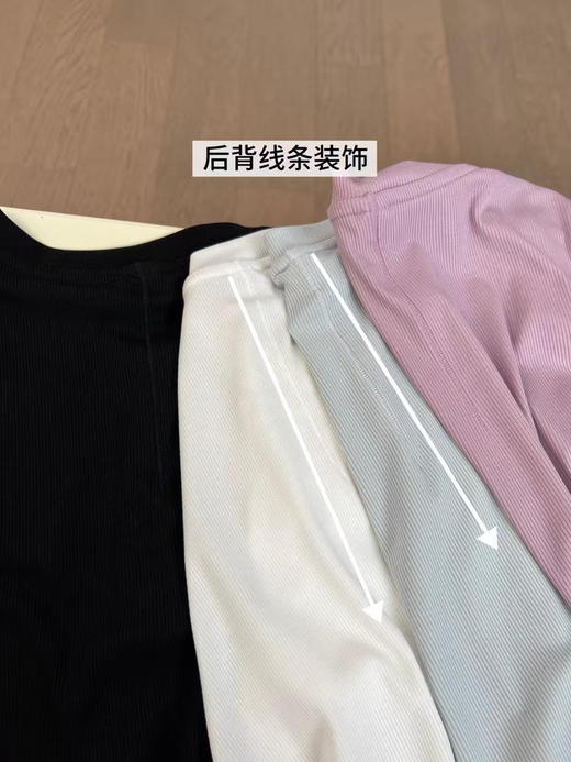 原单正品 lulu纽扣亨利衫短袖，Hold Tight亨利衫短袖版
颜色：黑色/白色/薰衣草紫/翡翠灰
尺码：4/6/8码 商品图7