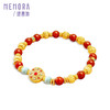 足金八宝罗盘手链 南红玛瑙足金南瓜珠手串手链【按克计价黄金2】MEMORA诗普琳GB307801 商品缩略图4