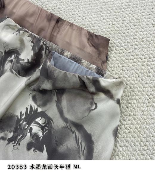 74B20383#水墨龙画半身裙 商品图3