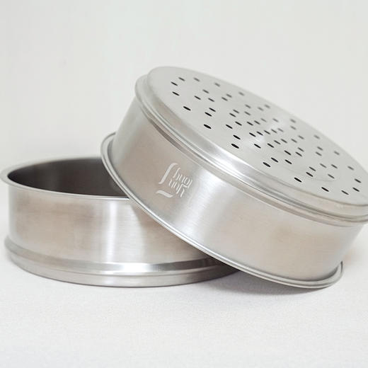 【昀蓉·定制周边】316L不锈钢奶锅+蒸笼套组，五层钢加厚2.5mm，导热迅速，受热均匀，坚固不易变形 商品图2