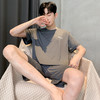 夏季莫代尔卡通睡衣男士圆领短袖短裤薄款休闲外穿男生家居服套装 商品缩略图3
