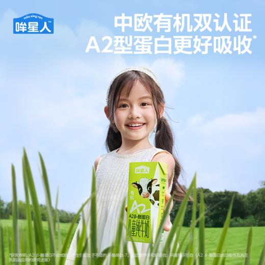 【新品上市】【哞星人】A2 β-酪蛋白儿童有机纯牛奶200ml*10盒/提 商品图1