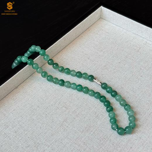 【香港周六福黄金钻石首饰】A级冰绿非洲翠首饰 商品图1