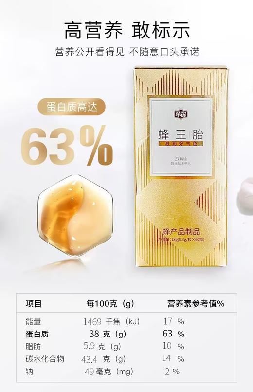 云南蜂王胎冻干片 商品图1
