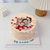 一家四口手绘蛋糕-低糖处理无添加 商品缩略图6