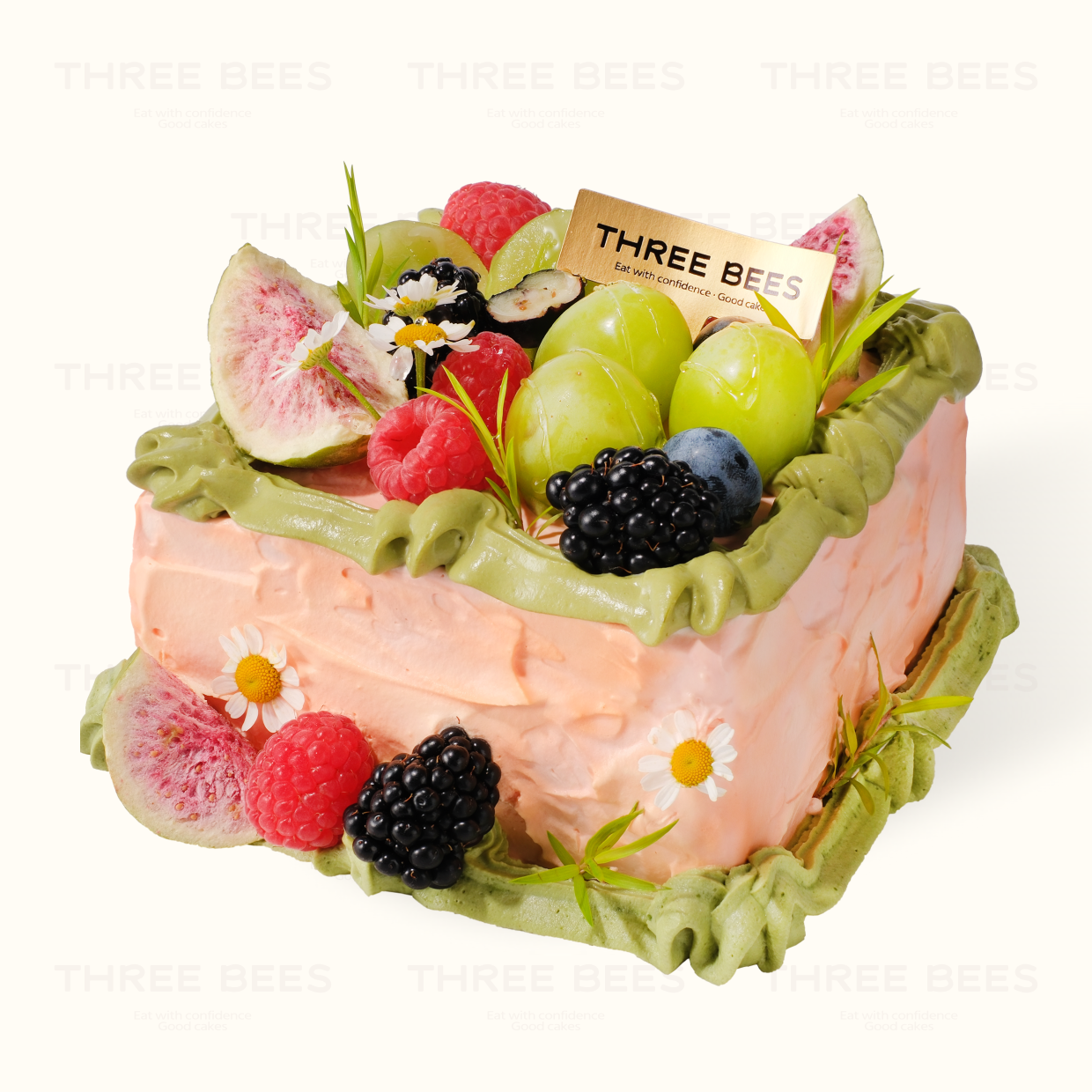 莓果花园 | 清新玫珑蜜瓜慕斯蛋糕