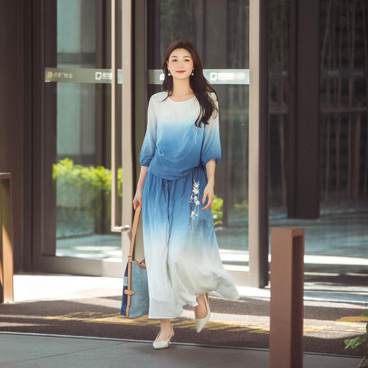 【林栖设计小店】2025春季新品婴儿棉衬衣绣花显瘦时尚气质上衣F1952434 商品图8