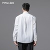 PINLI品立2025夏季新款蝴蝶钉珠长袖衬衫男潮牌宽松休闲衬衣上衣GD252113377 商品缩略图4