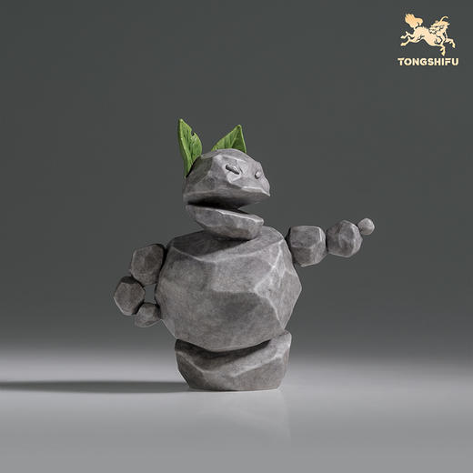 铜师傅 正版授权《哪吒之魔童闹海》袖珍石矶娘娘 潮玩手办铜摆件 商品图2