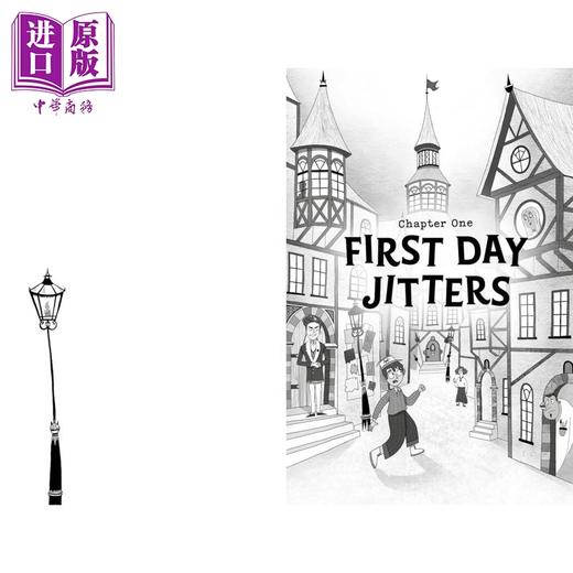 【中商原版】秘密的怪物堡垒 Grumpfort 英文原版 儿童黑白插图图画章节书 搞笑冒险故事 小说读物 进口童书 7岁以上 Usborne 商品图1