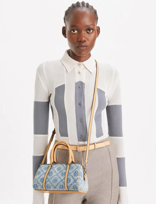 TORY BURCH 斜挎包女  167760-400-F 牛仔蓝. 商品图2