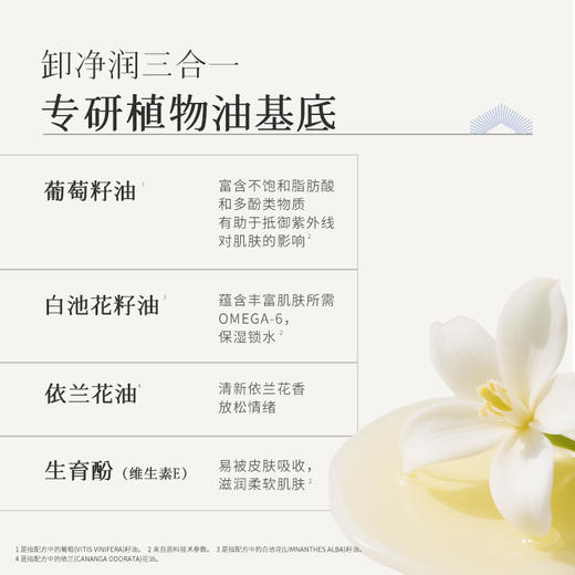 【桃红梨白】枫缇奢蓝舒缓卸妆膏85ml 商品图5