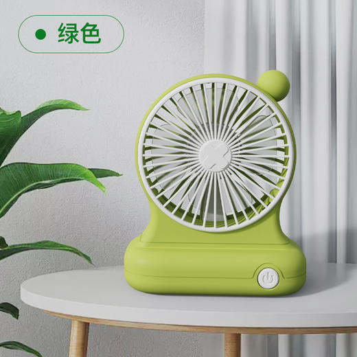 【强劲冷风！夏日必备！🔥】手持&桌面两用风扇💨强劲冷风随时享，USB快充+长续航，清凉一夏从这一刻开始❄️新款台式桌面 手持小风扇 usb充电风扇 静音便携长续航台面手持电风扇 商品图3
