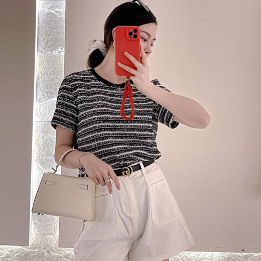 FEIMI夏日法式小香风短袖B2574 商品图8