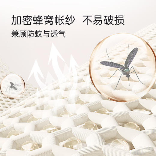 2025年春夏新品雅芳婷落地伸缩蚊帐家用卧室法式宫廷蕾丝花边蚊帐 商品图1