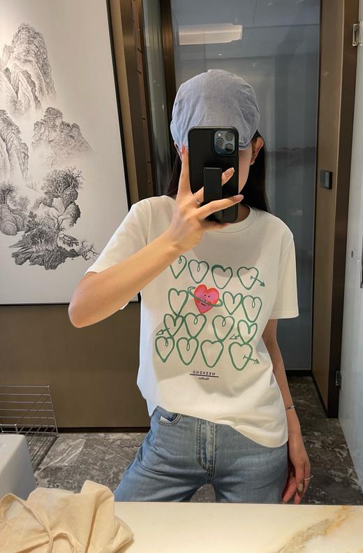 出口单原版M*高品精梳棉透气T恤 商品图1