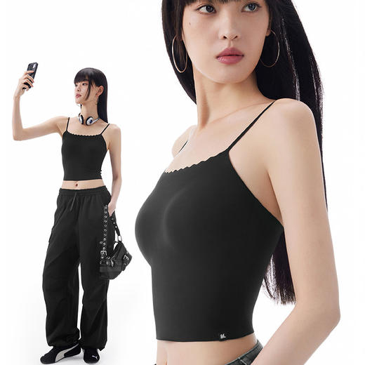 【99元/2件，2件起拍，单拍不发】半练Bra-in吊带背心 | 裸感吊带，免穿内衣无束缚❗ 商品图5