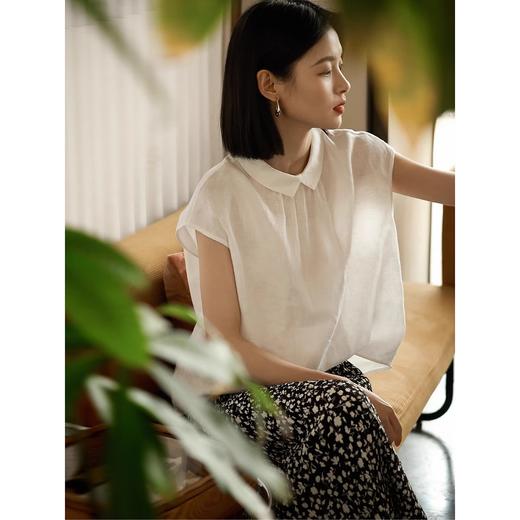 双穿棉麻衬衣+长款A字裙｜遮肉显瘦，解锁N种少女感穿搭！ 商品图0