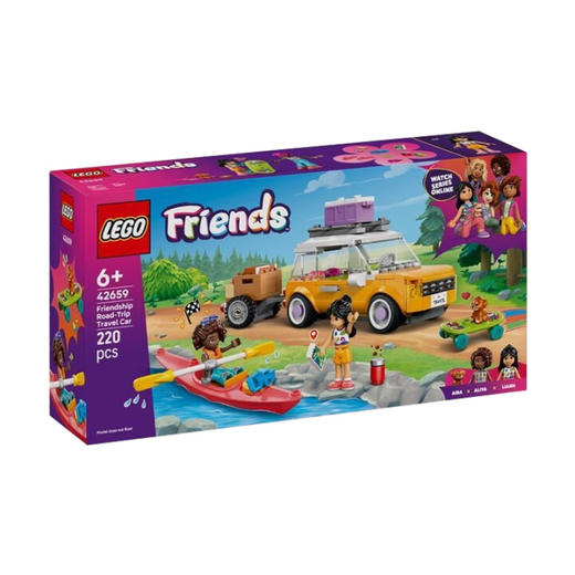 乐高LEGO 友谊公路旅行车LEGC42659 商品图0