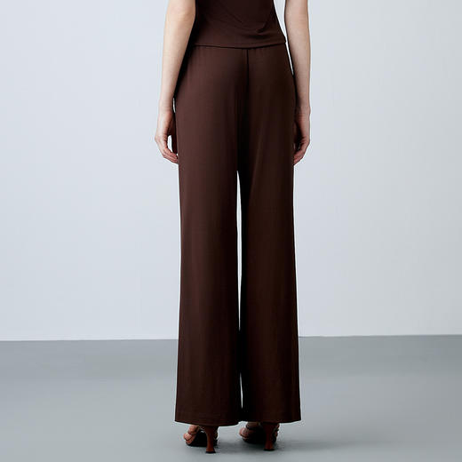 EITIE爱特爱夏季新款高腰显瘦百搭休闲裤长裤7805510 商品图4