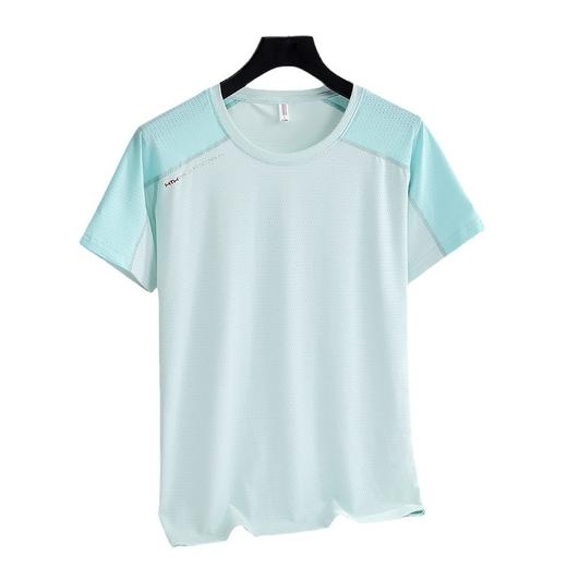 户外运动透气吸汗女上衣短袖高弹速干运动服宽松速干T恤健身衣 商品图4