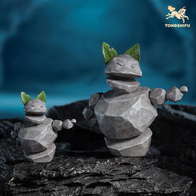 铜师傅 正版授权《哪吒之魔童闹海》袖珍石矶娘娘 潮玩手办铜摆件