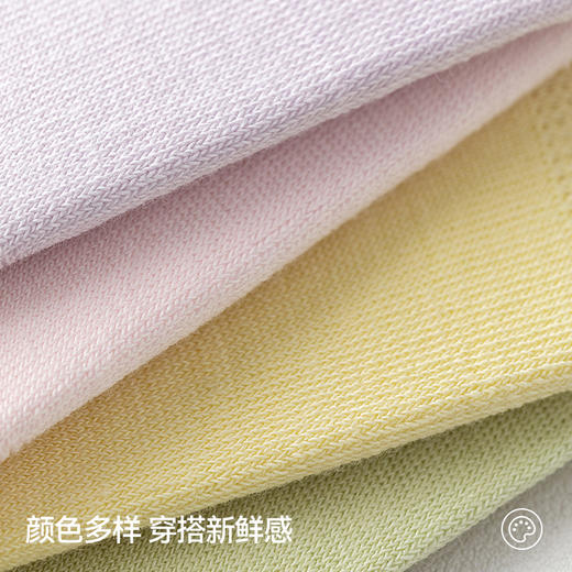 左分之右棉款隐形船袜女10A抗菌春夏不掉跟防滑浅口单鞋低帮短袜 商品图4