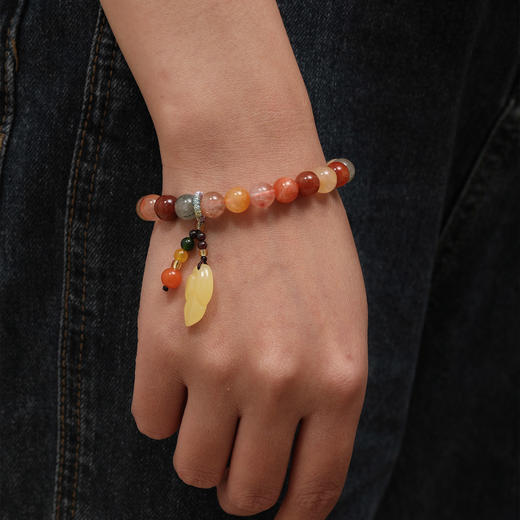 九华祈福，拥有美好寓意的手串，祝你所愿皆所得，手盖祈福卡，诚意满满 商品图1