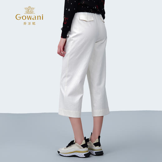 乔万尼新品2025舒适时尚宽松直筒裤ED2F420 商品图4