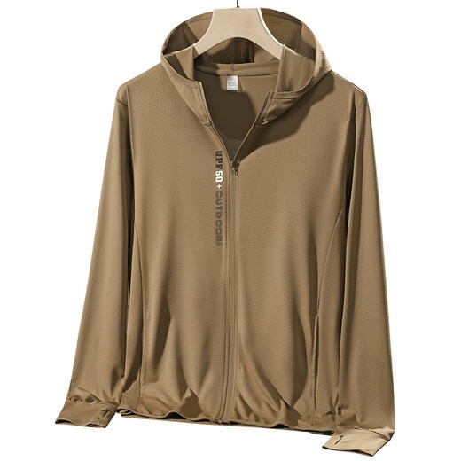 冰丝防晒衣女夏薄款防紫外线透气硬核防晒开衫连帽外套男皮肤衣 商品图4