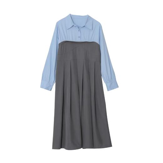 双十二福利！【诗铭洛可】XC2376 连衣裙假两件春秋冬抹胸连衣裙 商品图1