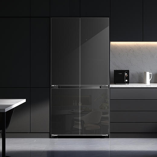 【国补15%】松下【大海豹PLUS】575升NR-W592CG-M镜面玛瑙黑十字门零嵌大容量冰箱 -18-4℃宽幅变温 微冻保鲜/干燥臻藏 商品图1