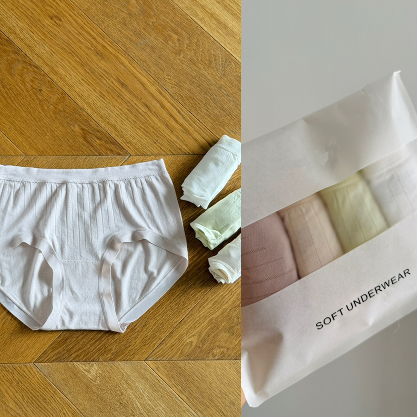 S2518 赚口碑系列｜裸感无压蚕丝底档凉感内裤【内裤不退换】