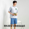 【5A抑菌 100%棉】【有棵树】男士夏季短袖短裤纯棉家居服套装 商品缩略图4