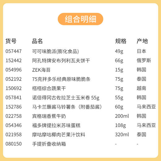 【儿童节欢乐购】有礼童享六一钜惠-手提折叠收纳箱款套餐A 商品图1