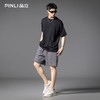 PINLI品立2025夏季新款男士薄款宽松短裤潮牌直筒百搭休闲五分裤B252117088 商品缩略图1