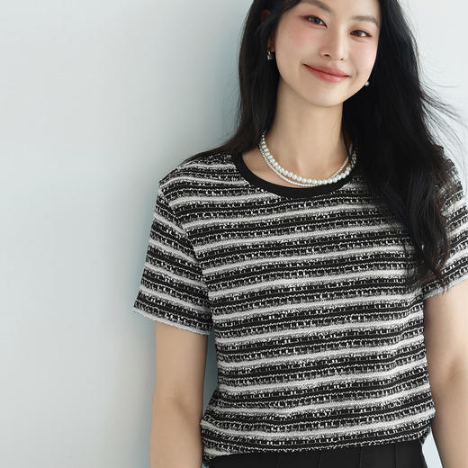 FEIMI夏日法式小香风短袖B2574 商品图5