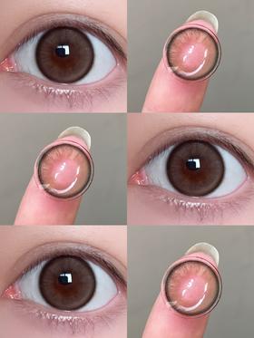 annakelly半年抛美瞳 记忆面包 14.2mm