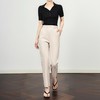 「高货wl」全新升级【铂金会员220/天猫289/差价69】(14859)洛诗琳利落显瘦九分西装裤2025夏季薄款休闲通勤小脚裤wl14859 商品缩略图1
