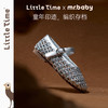 littletime女童凉鞋2025夏季新款儿童镂空编织包头拖鞋勃肯鞋 商品缩略图3