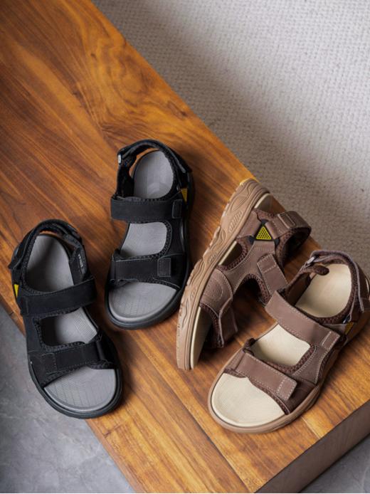 【品牌直发】父亲节礼物❗百年英国品牌SaCha真皮男士凉鞋/皮鞋！采用高档牛皮！ ✅鞋面牛皮，很有大牌时髦范 ✅内里亲肤柔软，穿起来舒适服帖  商品图2