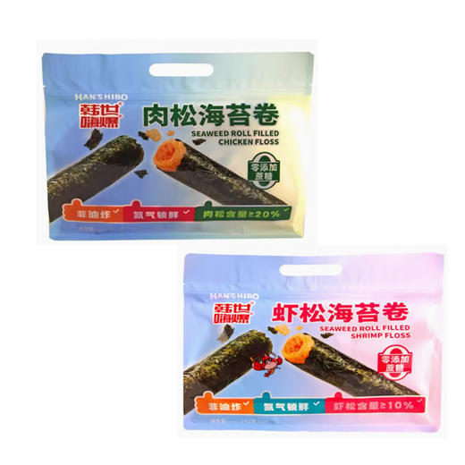 【8.9元/袋】韩世立袋海苔松卷142g 商品图0