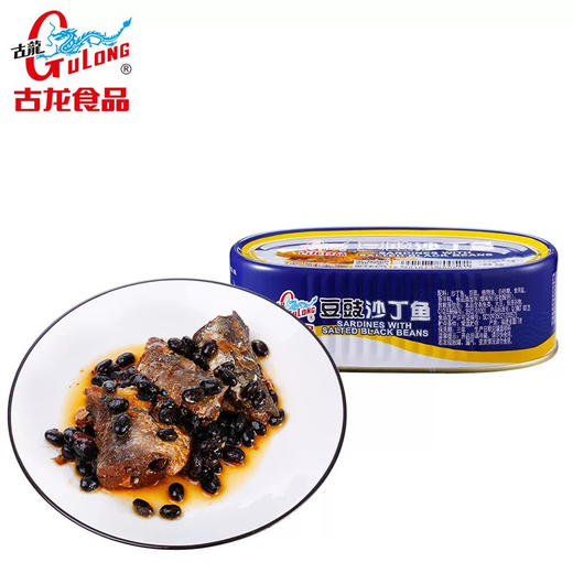 古龙豆豉沙丁鱼156g 商品图0