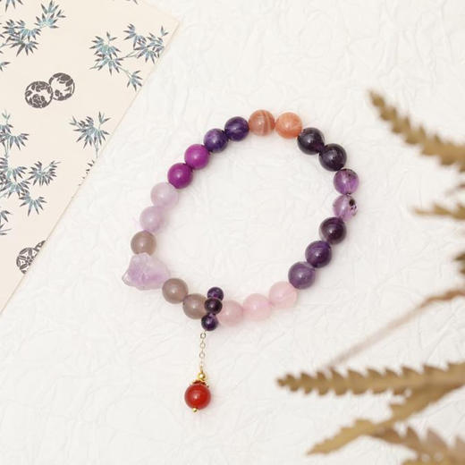 九华祈福，拥有美好寓意的手串，祝你所愿皆所得，手盖祈福卡，诚意满满 商品图2