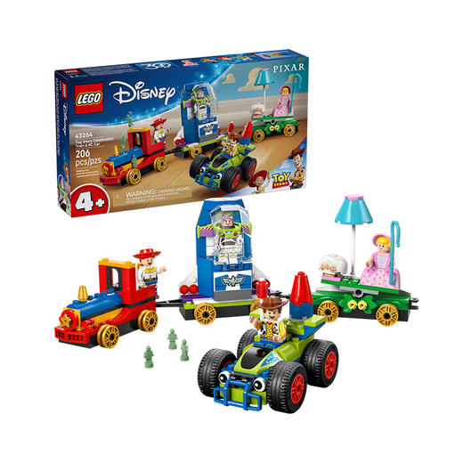 乐高LEGO 玩具总动员庆典火车和遥控车LEGC43264 商品图1