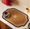 后构想 升级纳帕纹沥水地垫/桌垫 复古防水设计 多款可选 商品缩略图1