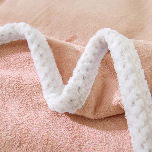 （卡其色）纯享牛奶绒毯FN-T9015 商品图7